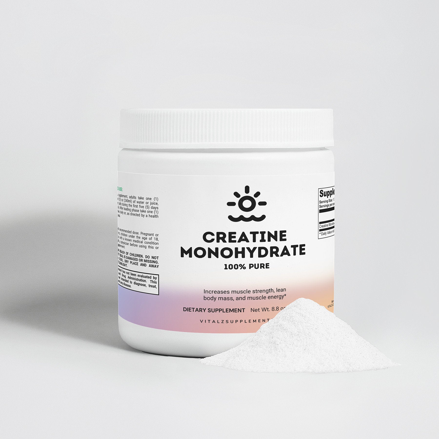 Premium Creatine Monohydrate Powder for Enhanced Athletic Performance