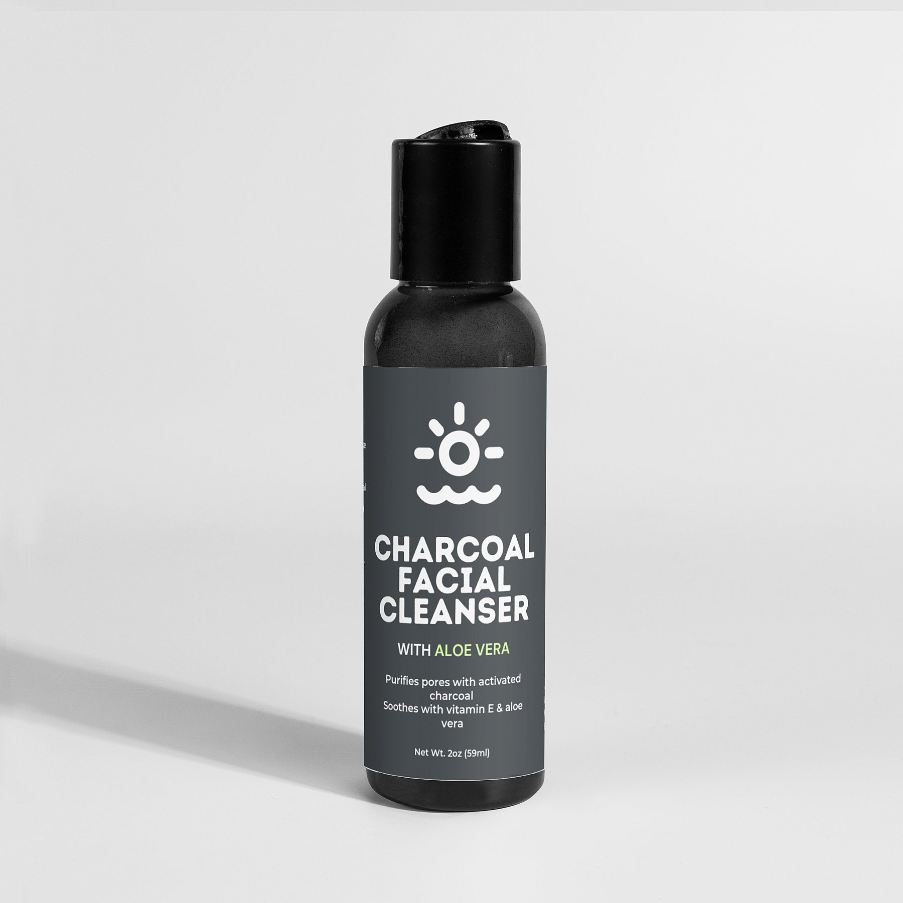 Purifying Charcoal Face Cleanser for Refreshing Skin