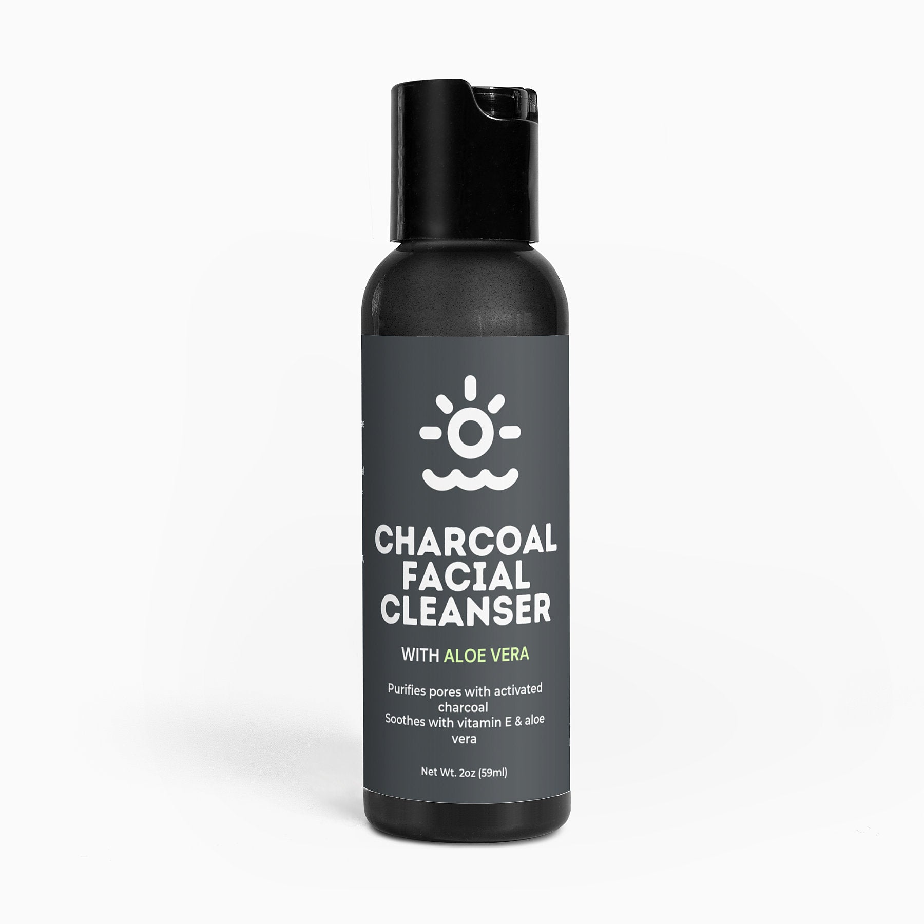 Purifying Charcoal Face Cleanser for Refreshing Skin