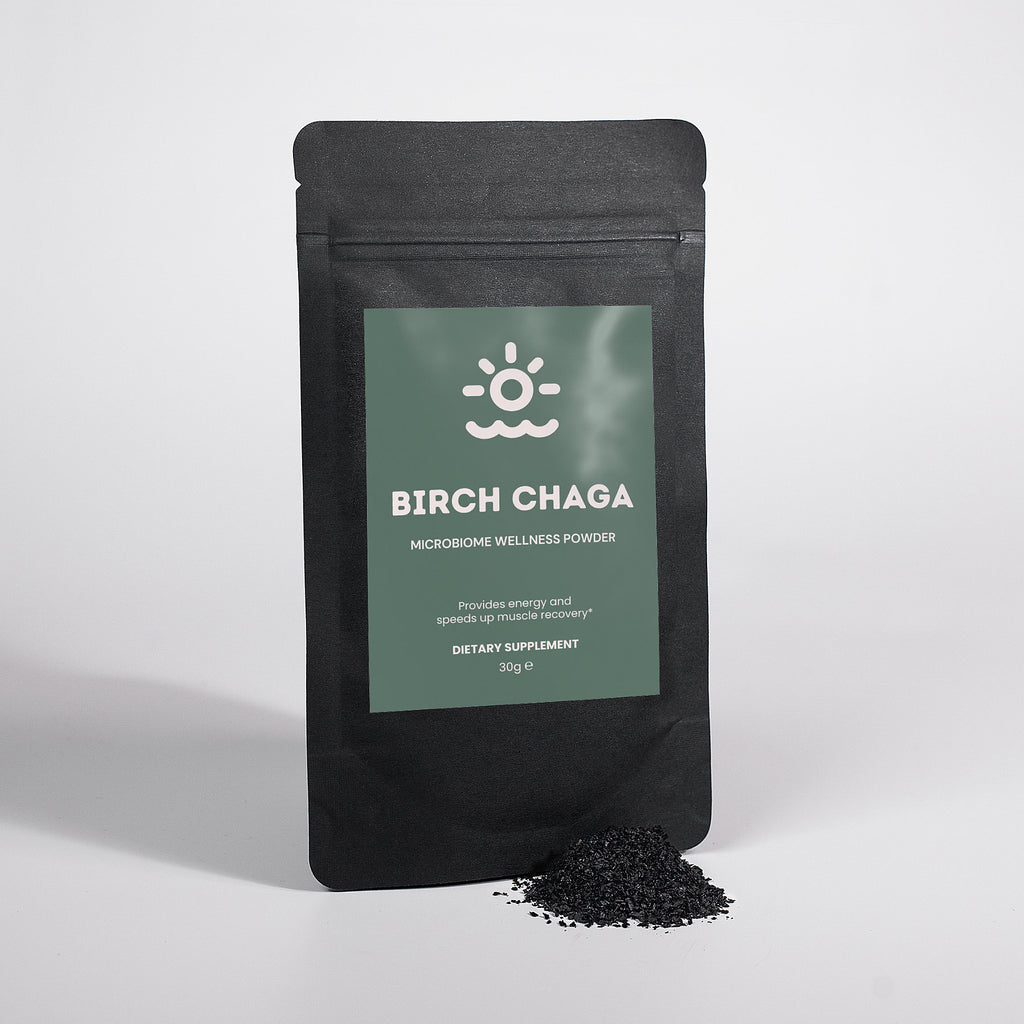 Chaga Mushroom Gut Health Supplement Powder