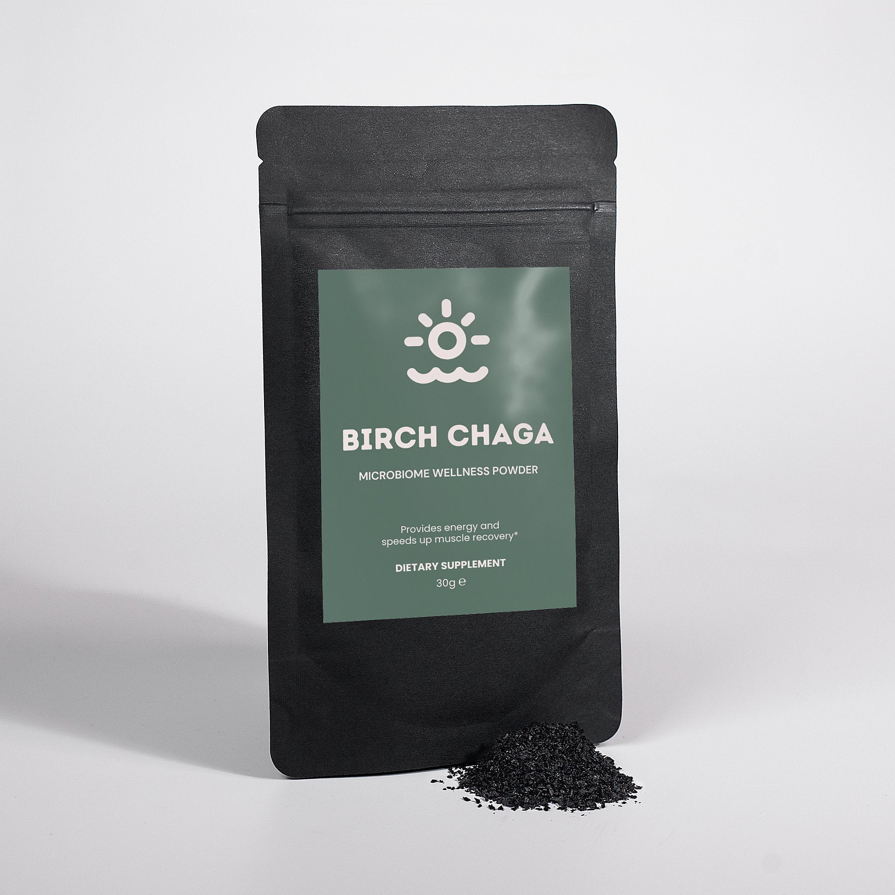 Chaga Mushroom Gut Health Supplement Powder