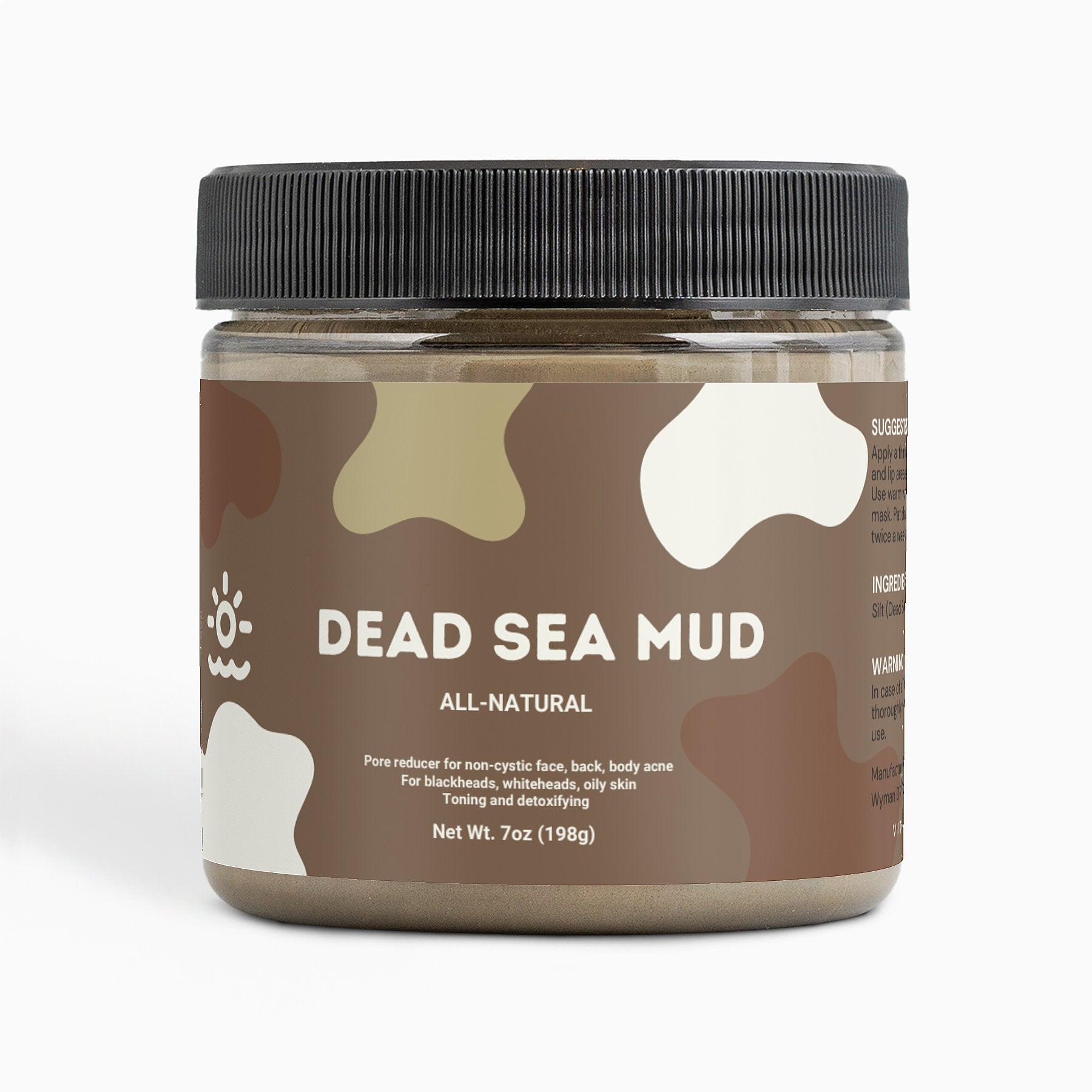 Revitalizing Dead Sea Mud Mask for Glowing Skin