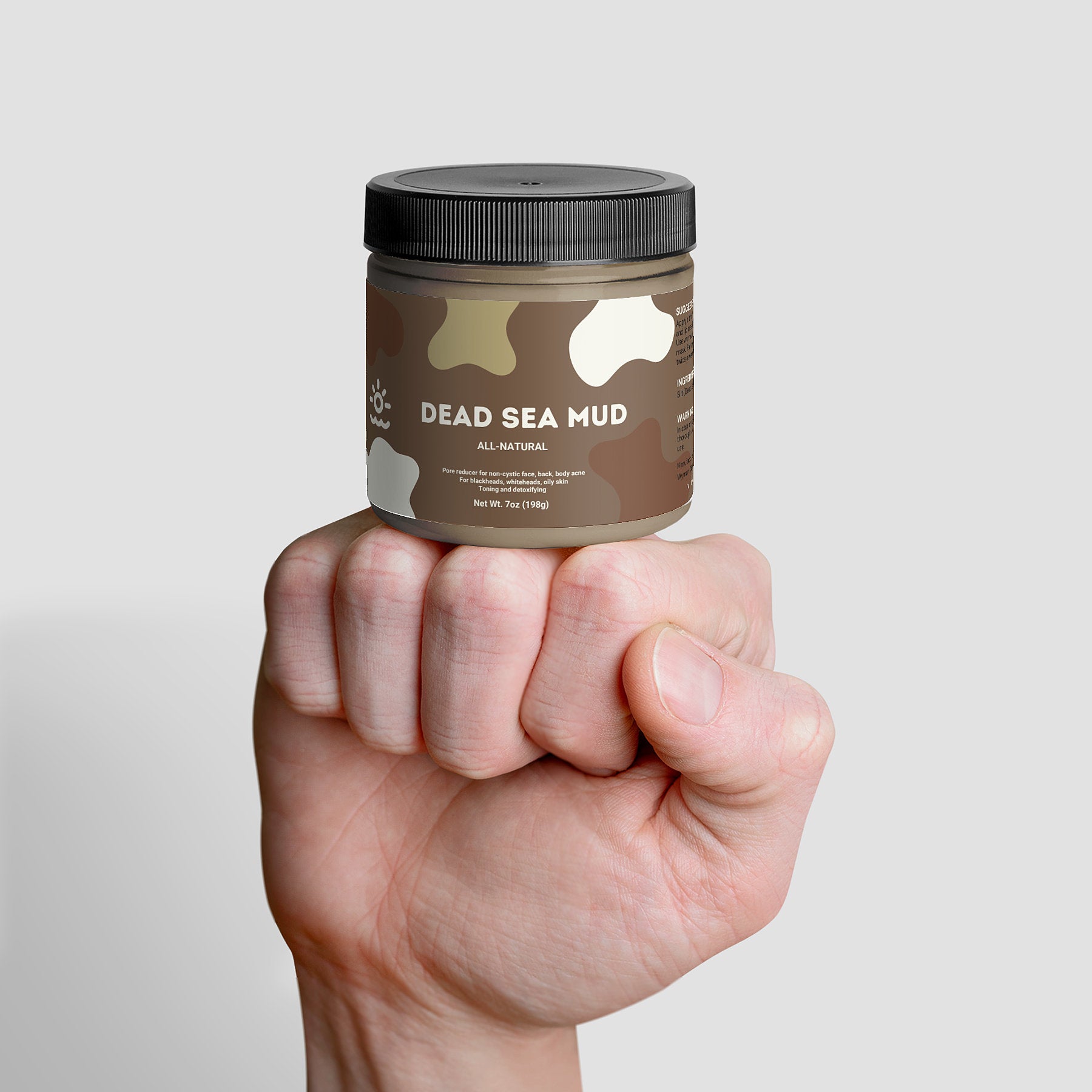 Revitalizing Dead Sea Mud Mask for Glowing Skin