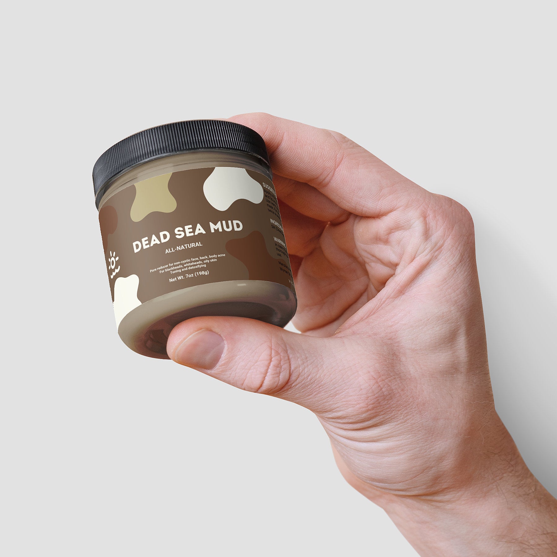 Revitalizing Dead Sea Mud Mask for Glowing Skin
