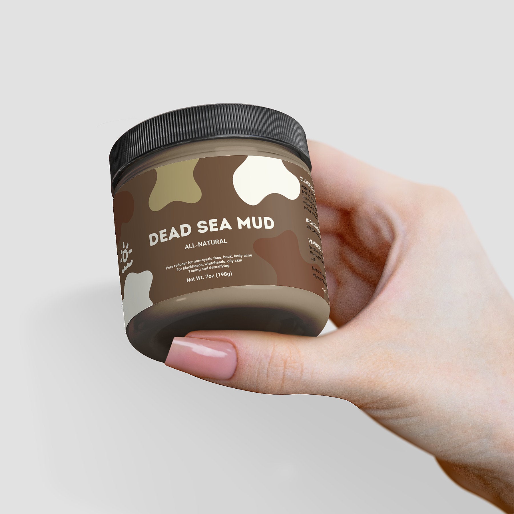 Revitalizing Dead Sea Mud Mask for Glowing Skin
