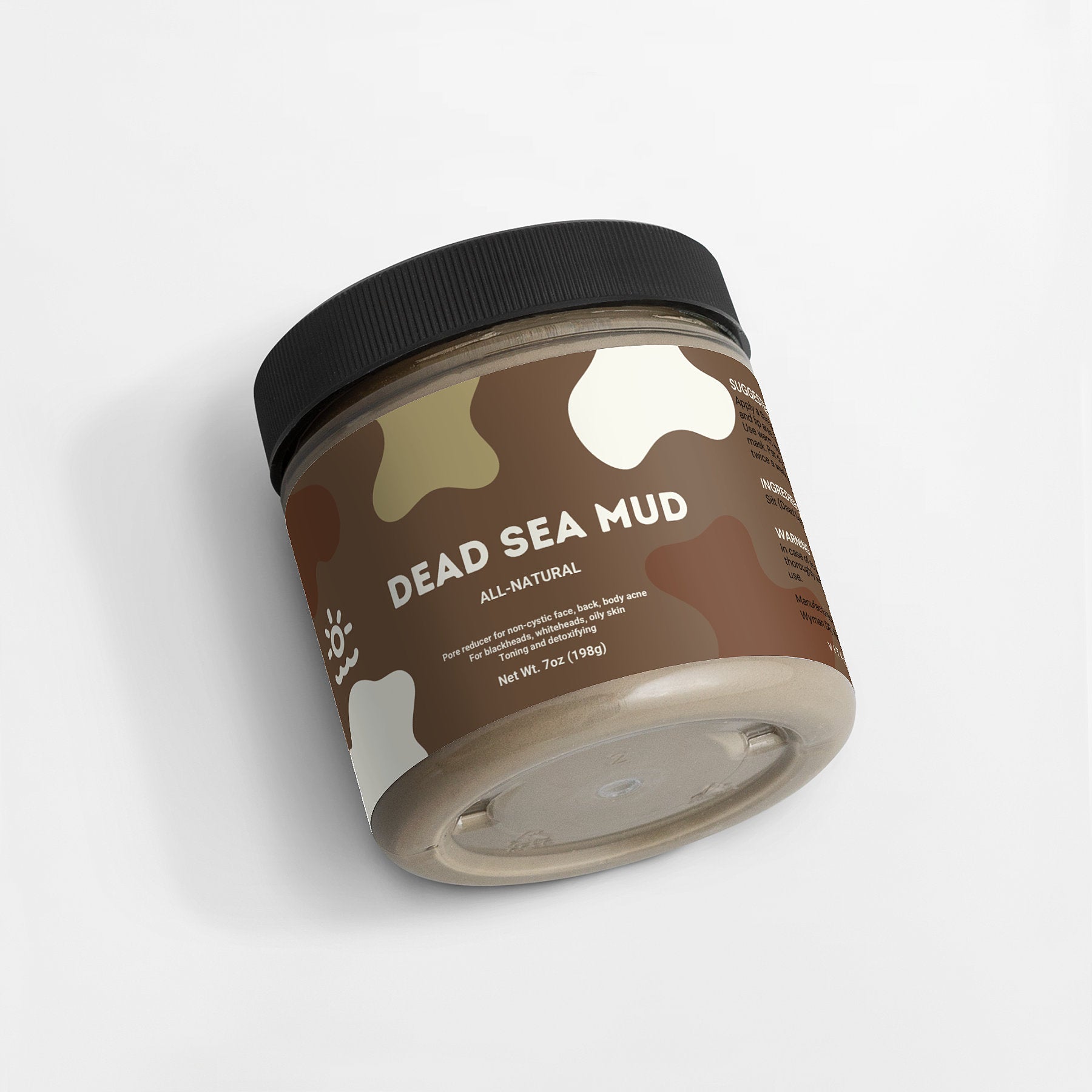 Revitalizing Dead Sea Mud Mask for Glowing Skin