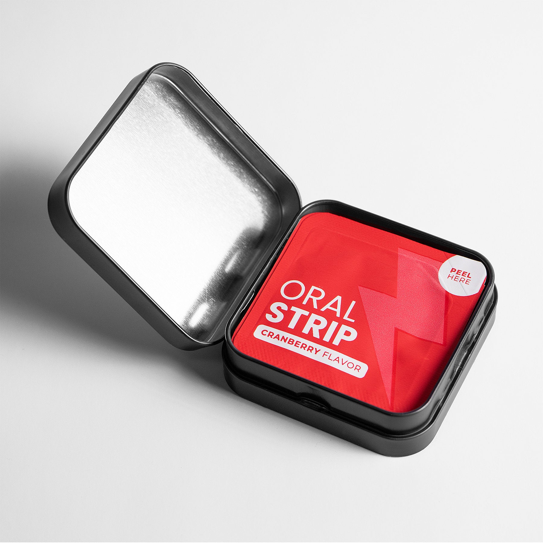 Cranberry Energy Oral Strips for Sustained Focus and Endurance