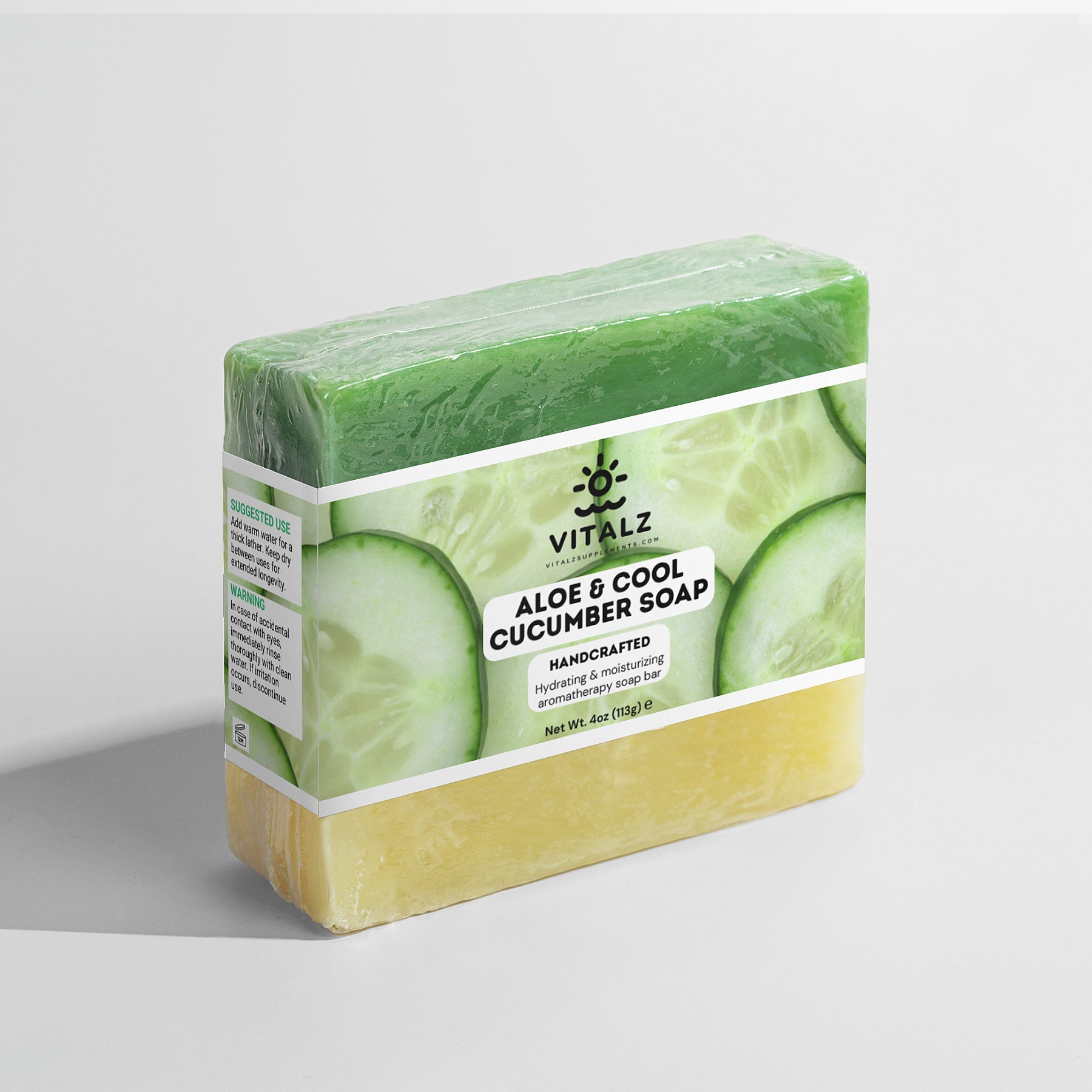Soothing Aloe & Refreshing Cucumber Hydrating Soap