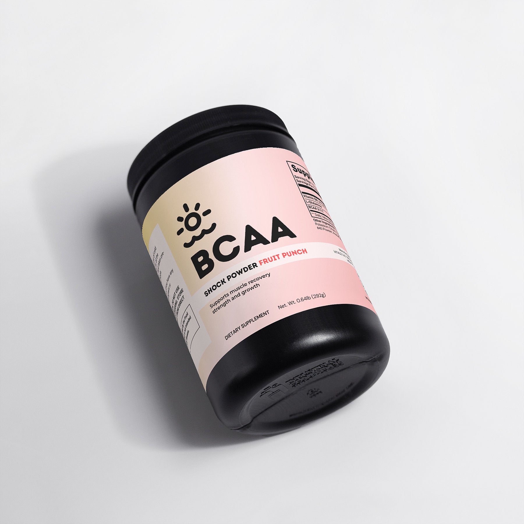 BCAA Recovery Boost Powder - Fruit Punch Flavor