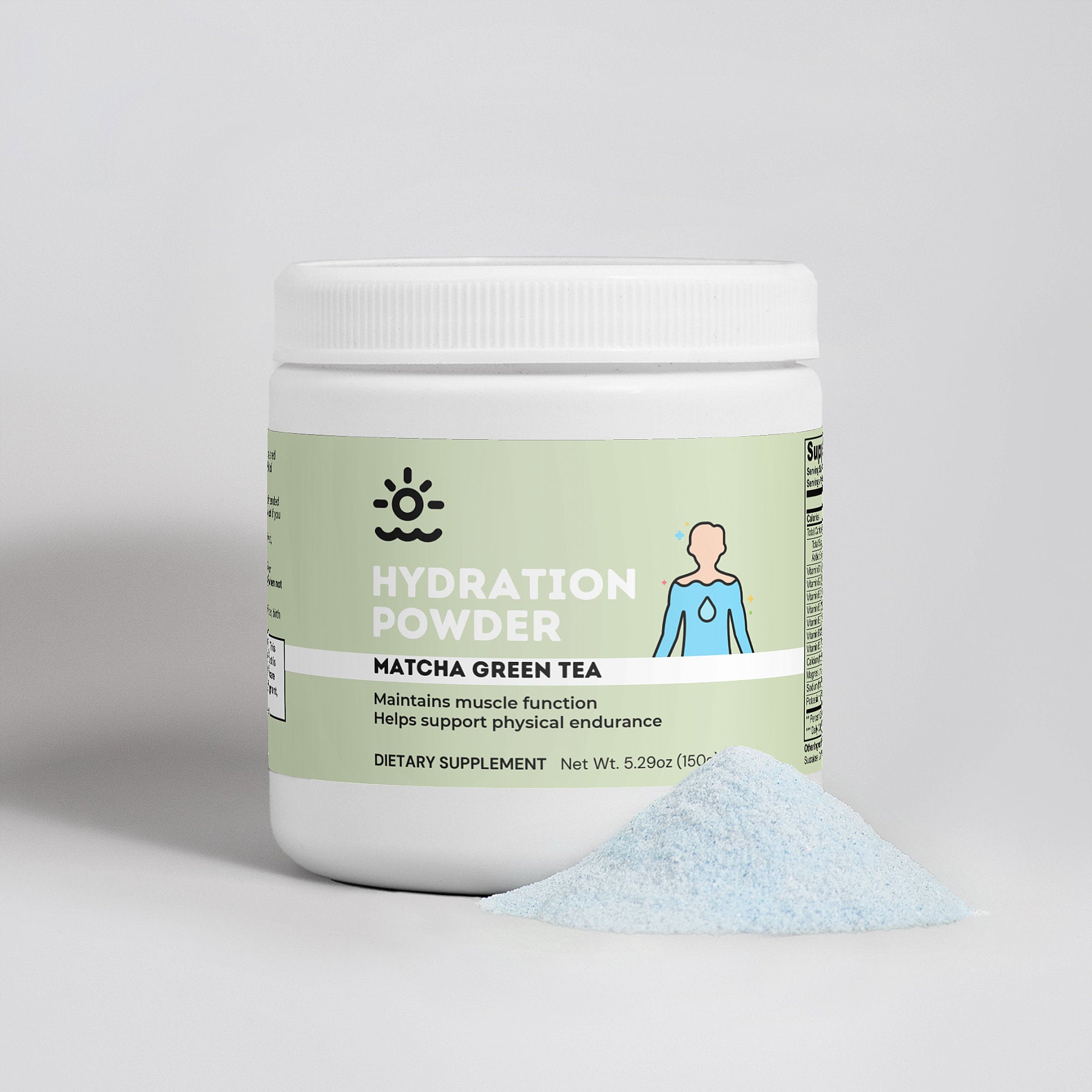 Matcha Green Tea Electrolyte Hydration Powder