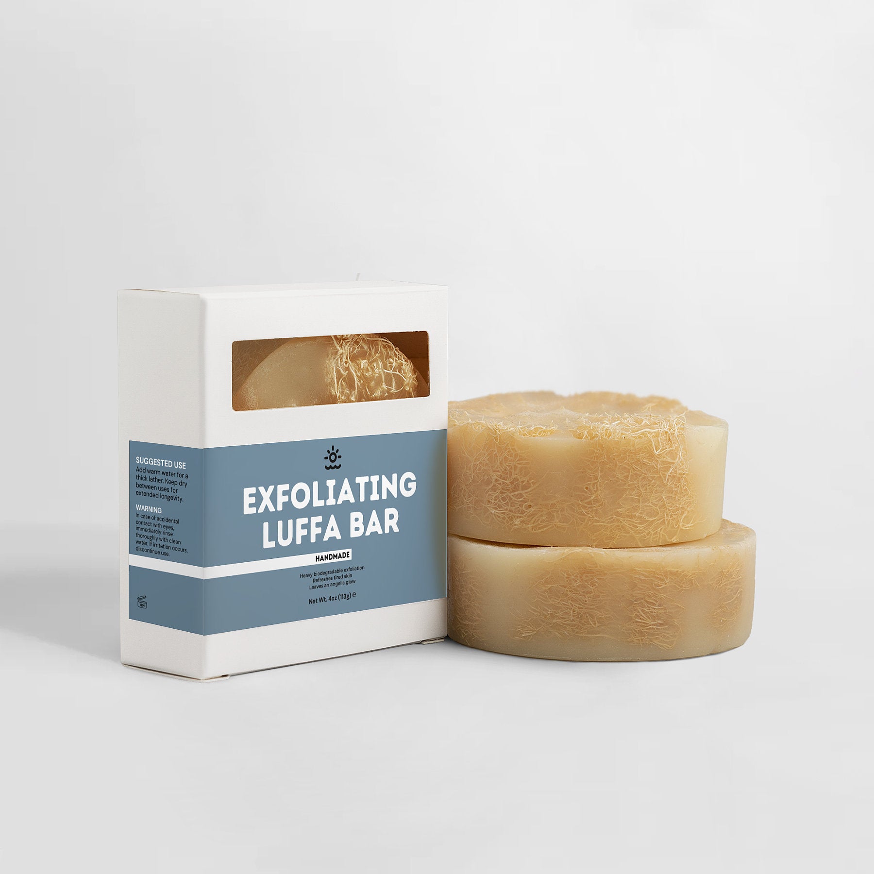 Revitalizing Hemp & Luffa Exfoliating Bar