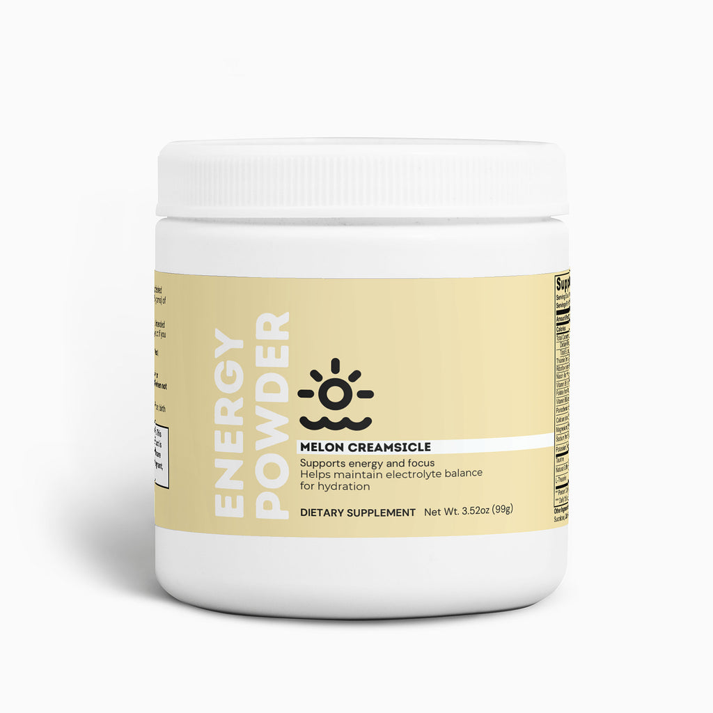 Melon Creamsicle Energy Boost Powder