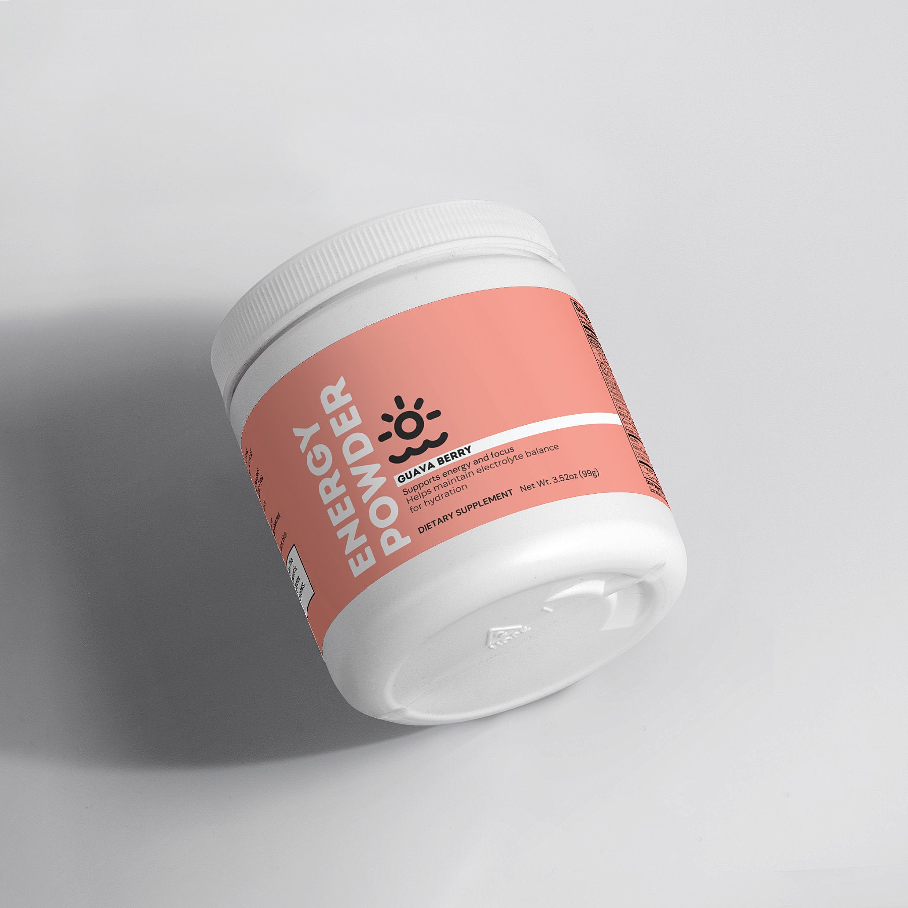 Guava Berry Energy Boost Powder - Sugar-Free Focus Supplement