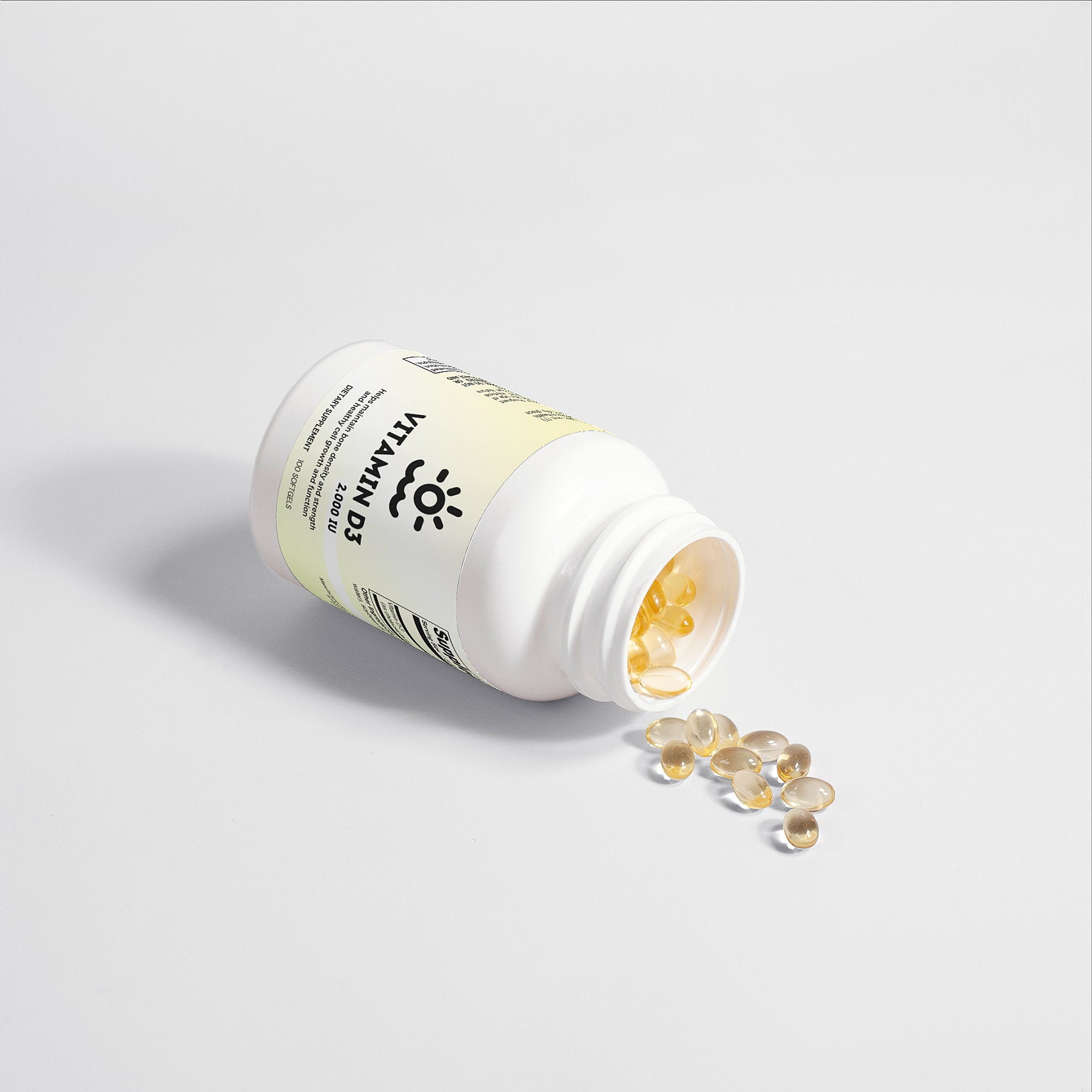 High-Potency Vitamin D3 2000 IU Softgels