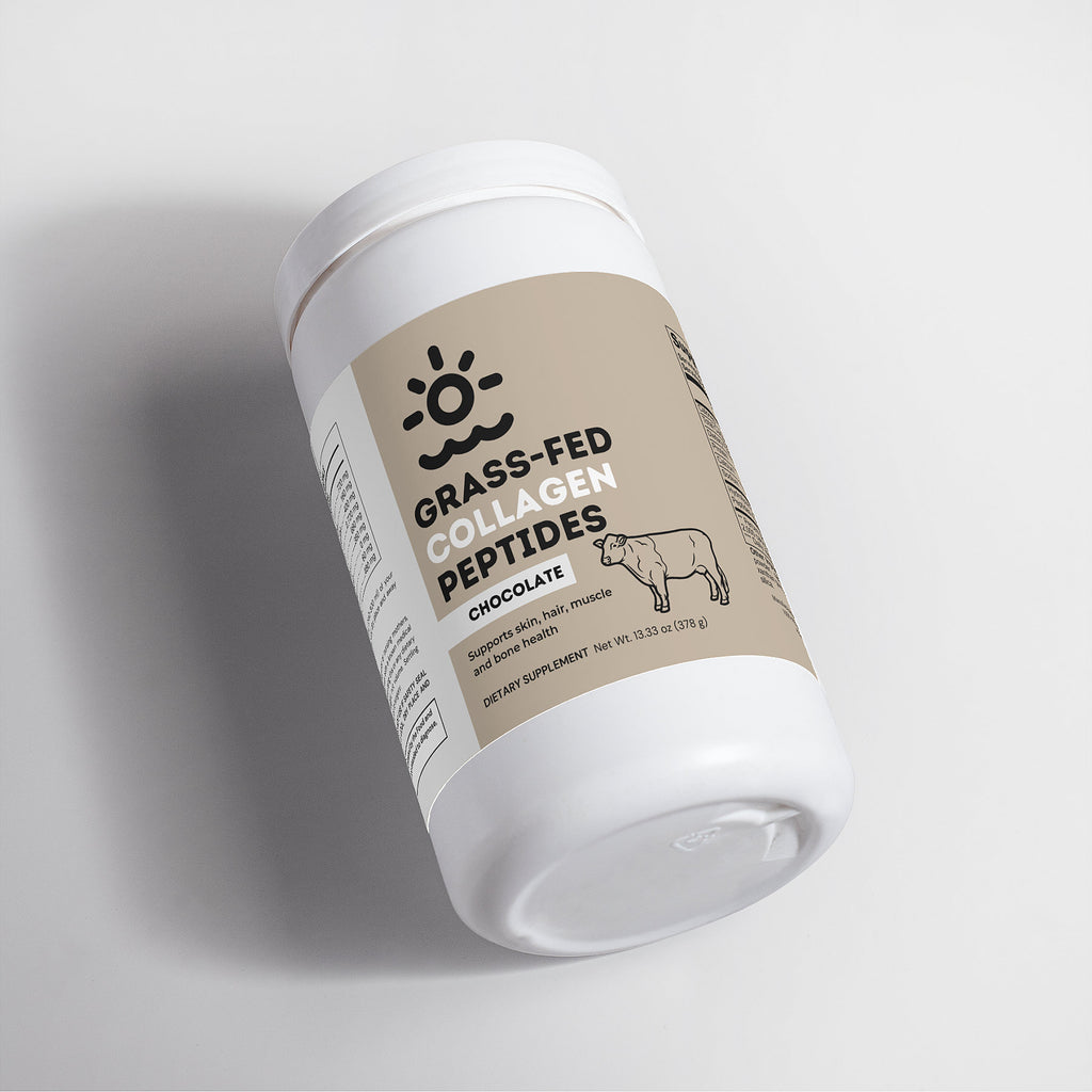 Chocolate Grass-Fed Collagen Powder for Healthy Skin and Joints