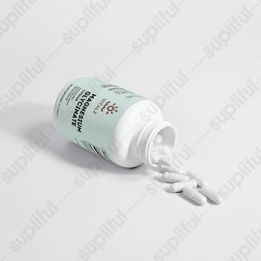 Premium Magnesium Glycinate for Relaxation and Sleep Support