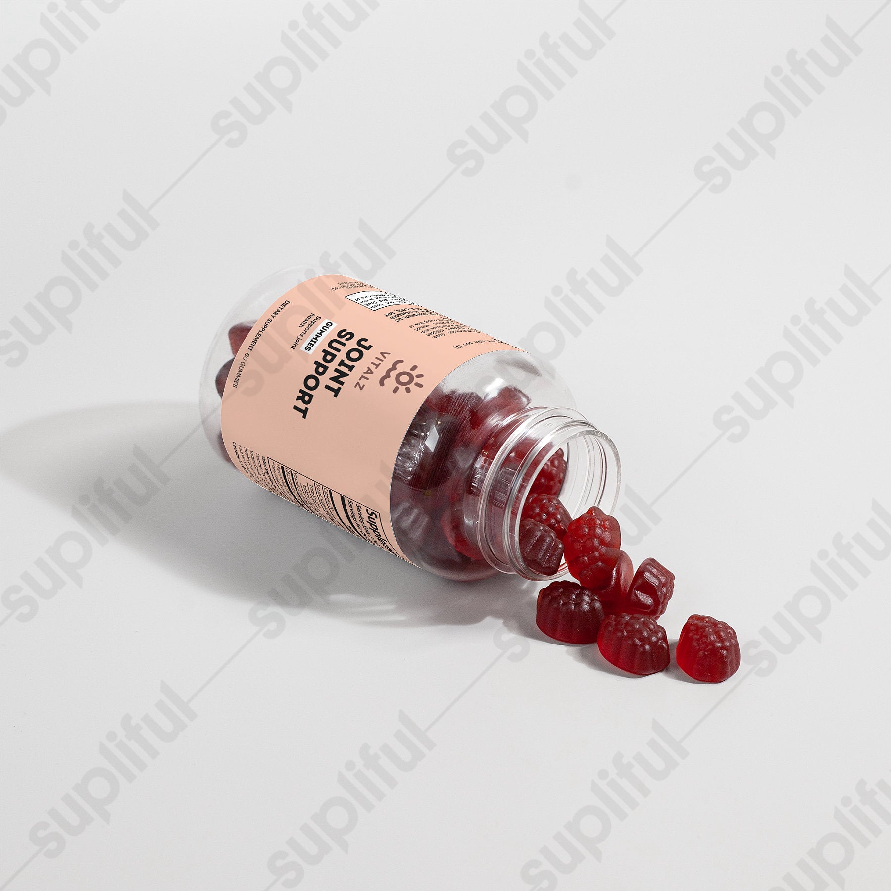 Raspberry Joint Health Gummies for Adults