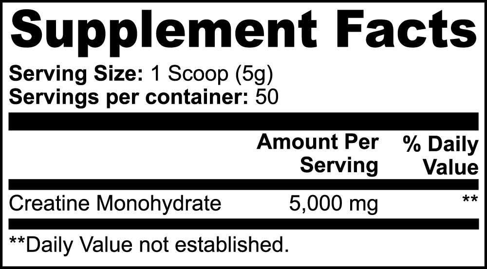Premium Creatine Monohydrate Powder for Enhanced Athletic Performance