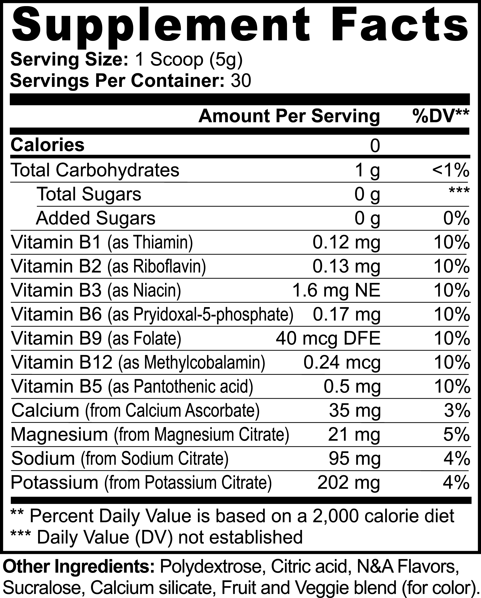 Lychee Electrolyte Hydration Powder